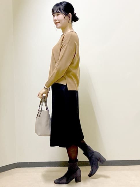  beni_gingerさんの「Reflect｜【SS-4Lサイズ】フーデッドミドルダウンコート」を使ったコーディネート