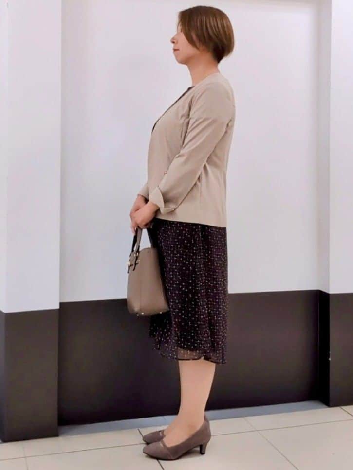 じゅりさんの「Reflect｜【洗える／セットアップ可】ノーカラージャケット」を使ったコーディネート