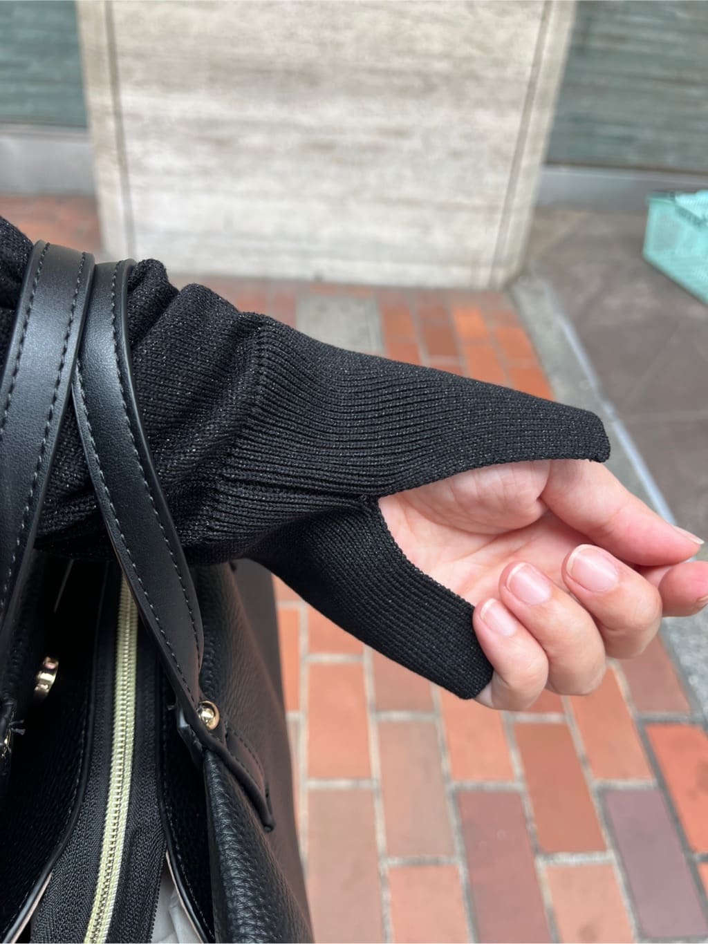 harusakuさんの「SHOO･LA･RUE｜【S-LL】腰まわりや太ももを自然にカバー タックワイドパンツ」を使ったコーディネート