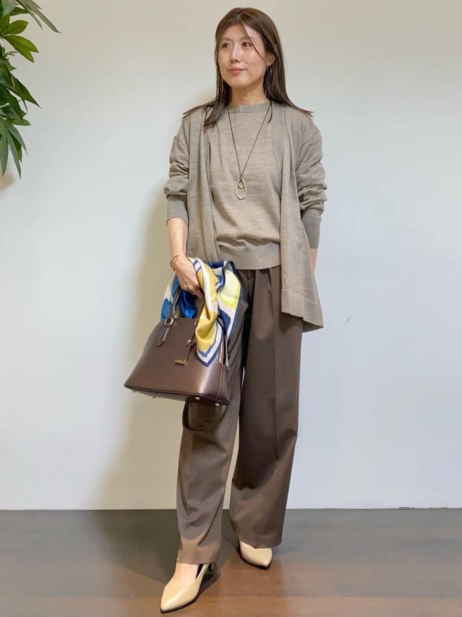 tomoさんの「UNTITLED｜【洗える/ゆったりシルエット】ビスチェドッキング　プルオーバー」を使ったコーディネート