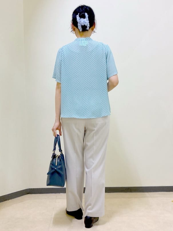 beni_gingerさんの「Reflect｜【マシンウォッシュ可】リネンライクフレアパンツ」を使ったコーディネート