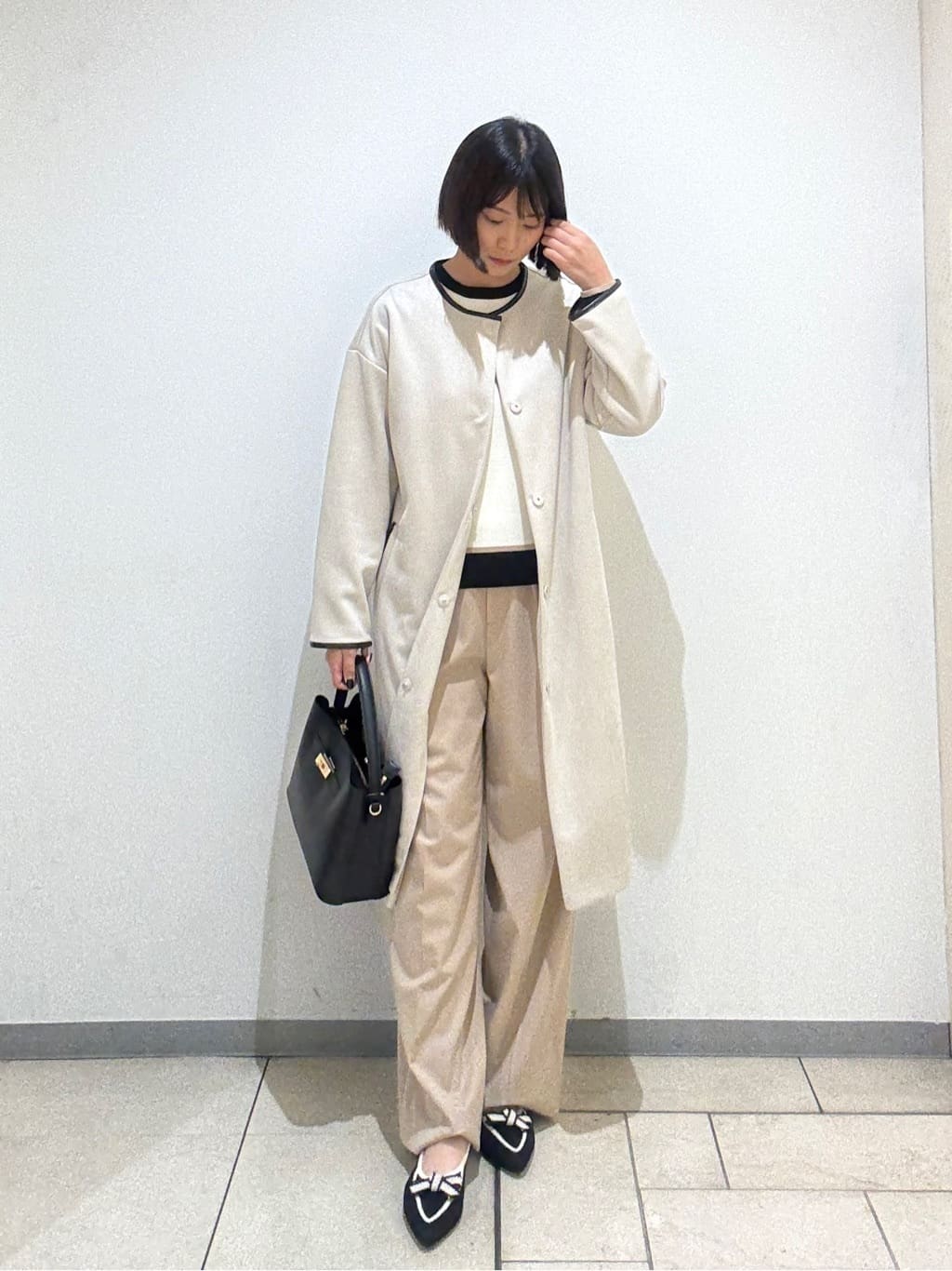 Itoさんの「UNTITLED｜【追加/新色】エアリーワンハンドルバッグ」を使ったコーディネート