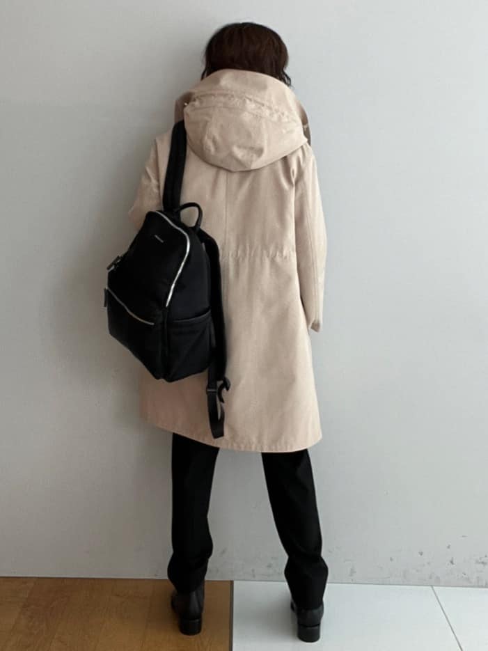 misaさんの「DRESSTERIOR｜◆【3WAY/撥水素材/インナー付/CLASSY.12月号掲載】3WAYダウンライナーコート」を使ったコーディネート