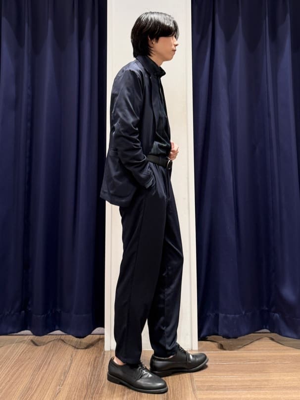Tightさんの「THE SHOP TK｜スムースファイバーリラックスジャケット 【セットアップ可／UVカット／イージーケア／洗濯機OK】」を使ったコーディネート