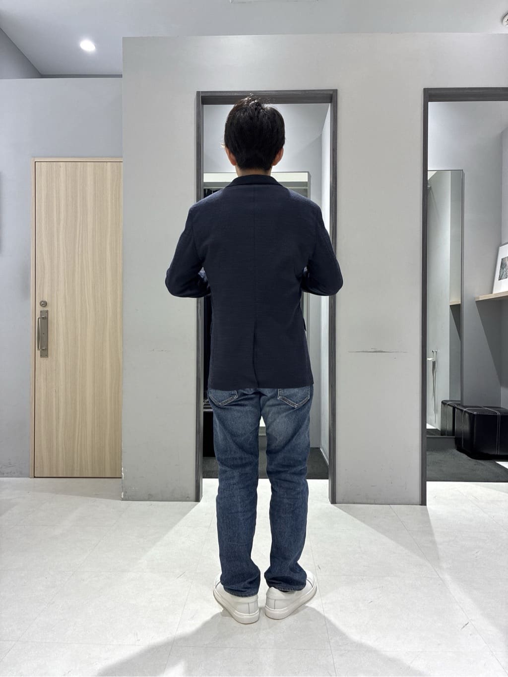 わいずみさんの「TAKEO KIKUCHI｜【Sサイズ～】ラッセルメッシュ ジャケット」を使ったコーディネート