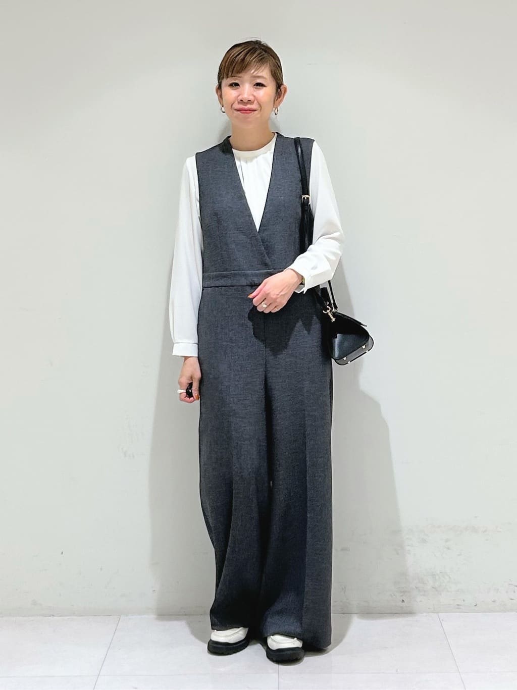 tsuyuさんの「INDIVI｜フラップスモールバッグ」を使ったコーディネート