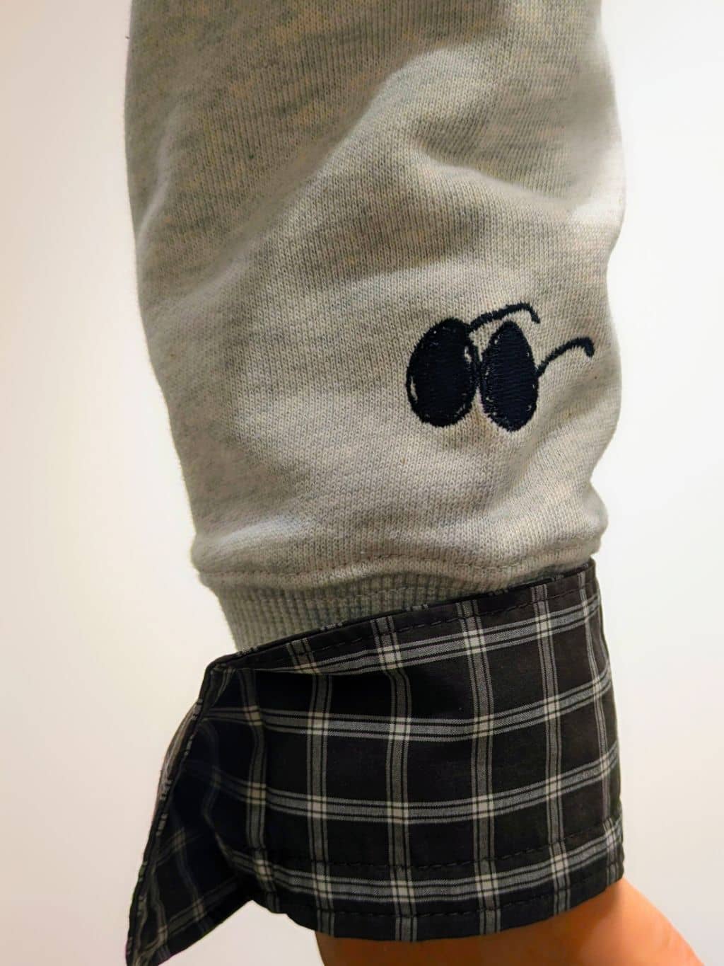 4410さんの「THE SHOP TK｜チェック＆ストライプ アソート長袖シャツ【洗濯機OK】」を使ったコーディネート