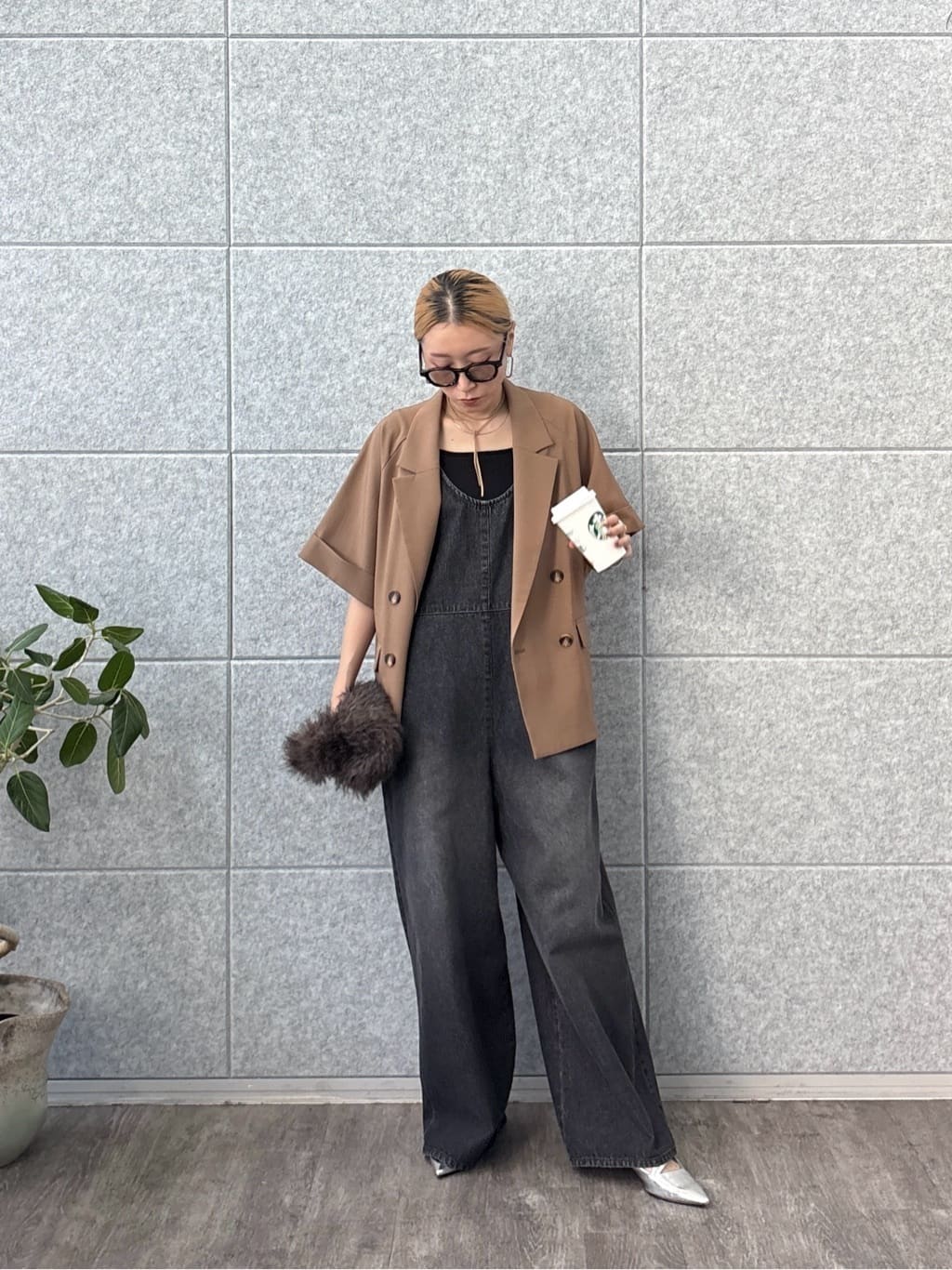 kotakiさんの「INDIVI｜デニムサロペット」を使ったコーディネート