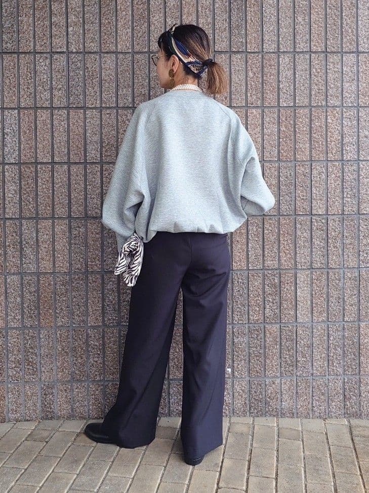 MUTSUKOさんの「UNTITLED｜【upper hights】THE BROOKE 3D プルオーバーカットソー」を使ったコーディネート