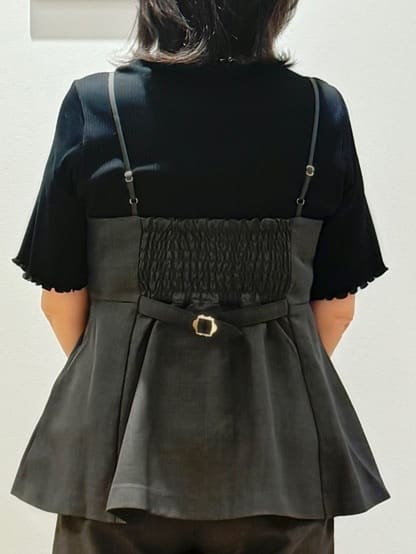 Lilyさんの「grove｜【カセット服】主役級キャミビスチェ」を使ったコーディネート