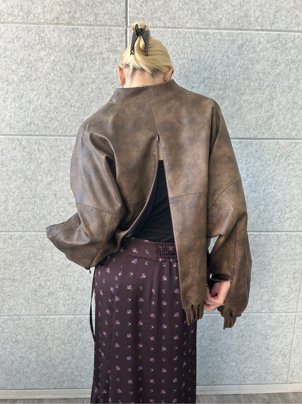 honoka Aさんの「CODE A｜blooming flower wrap skirt」を使ったコーディネート