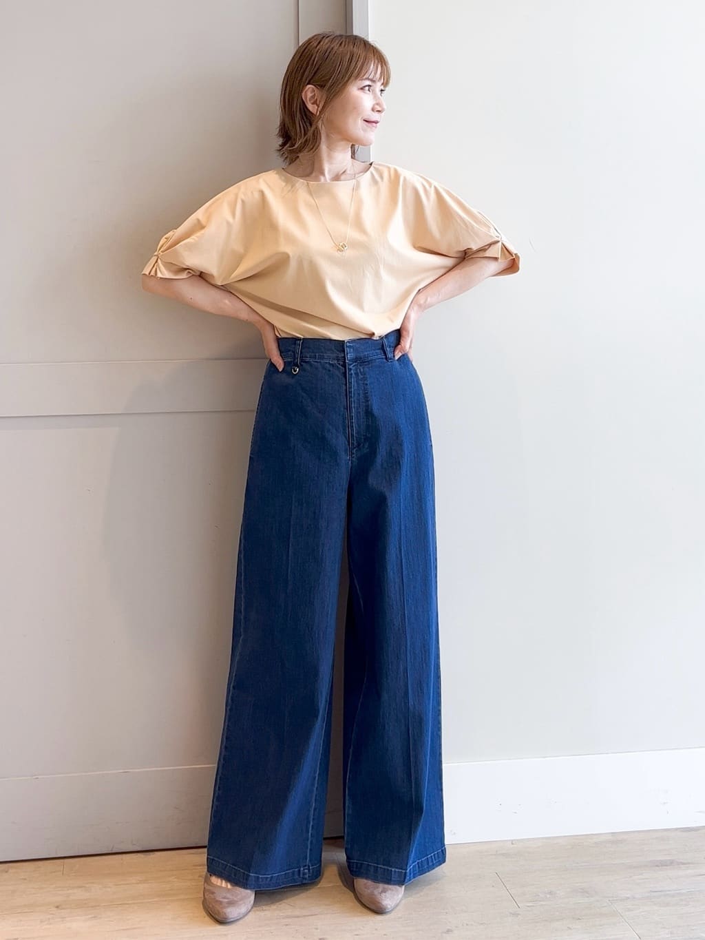 yamakoさんの「grove｜【人間工学】つつまれフィットパンプス【入卒対応可】」を使ったコーディネート