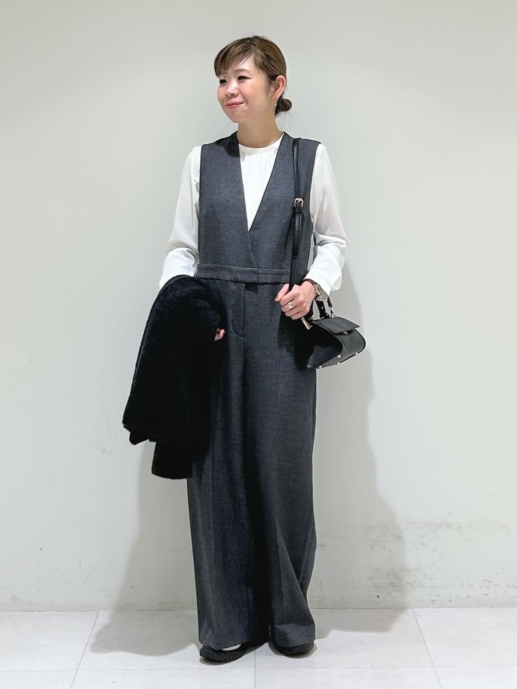 tsuyuさんの「INDIVI｜フラップスモールバッグ」を使ったコーディネート