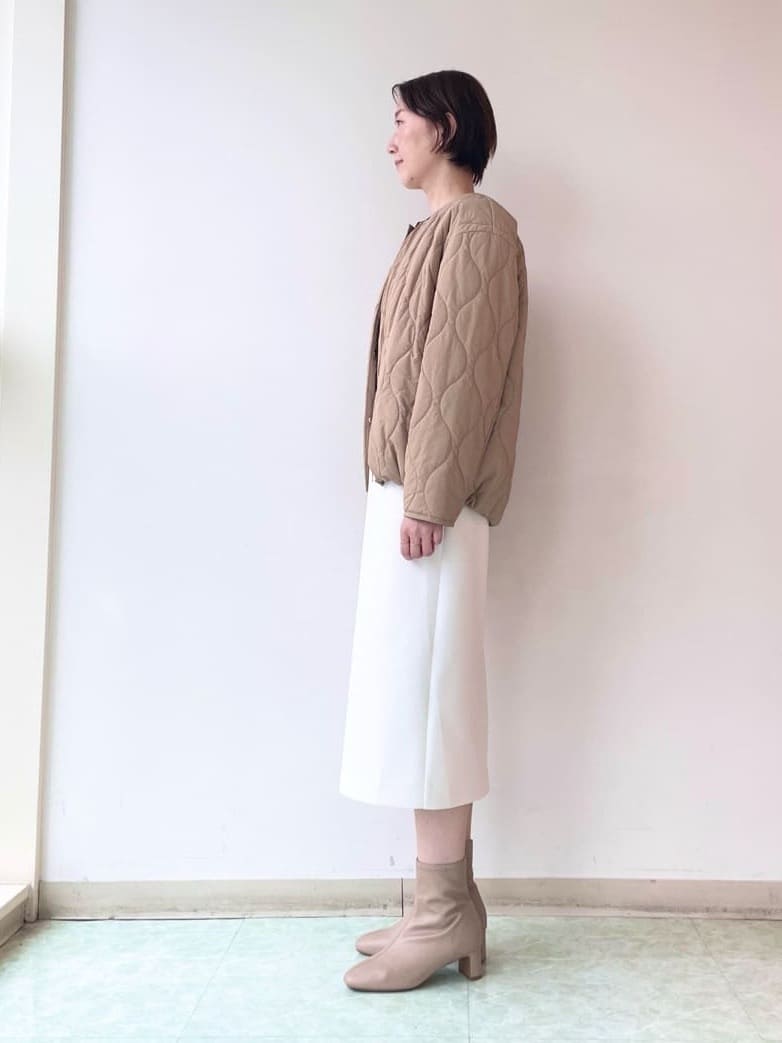 aliceさんの「UNTITLED｜【アンサンブル可/六分袖/洗える】ウールシルクニット」を使ったコーディネート