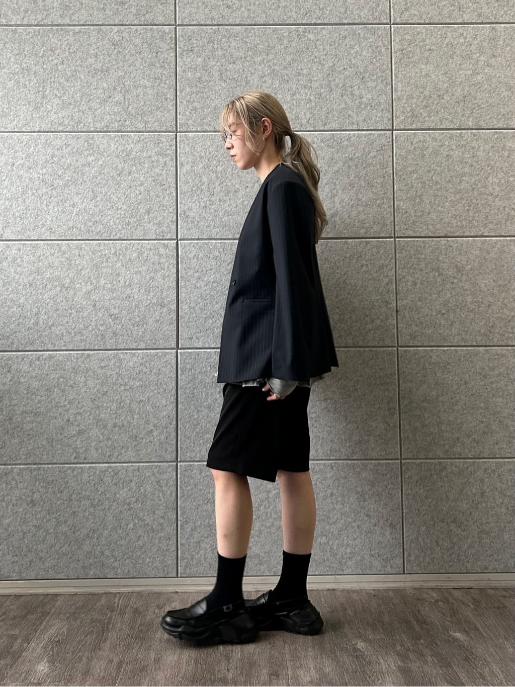 honoka Aさんの「CODE A｜tailored mood over jacket」を使ったコーディネート
