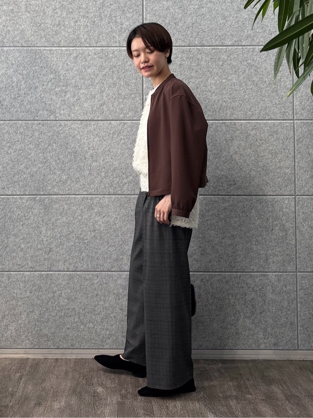 kanaeさんの「INDIVI｜【インナーとしても活躍！】フリンジジャカードチュニック」を使ったコーディネート