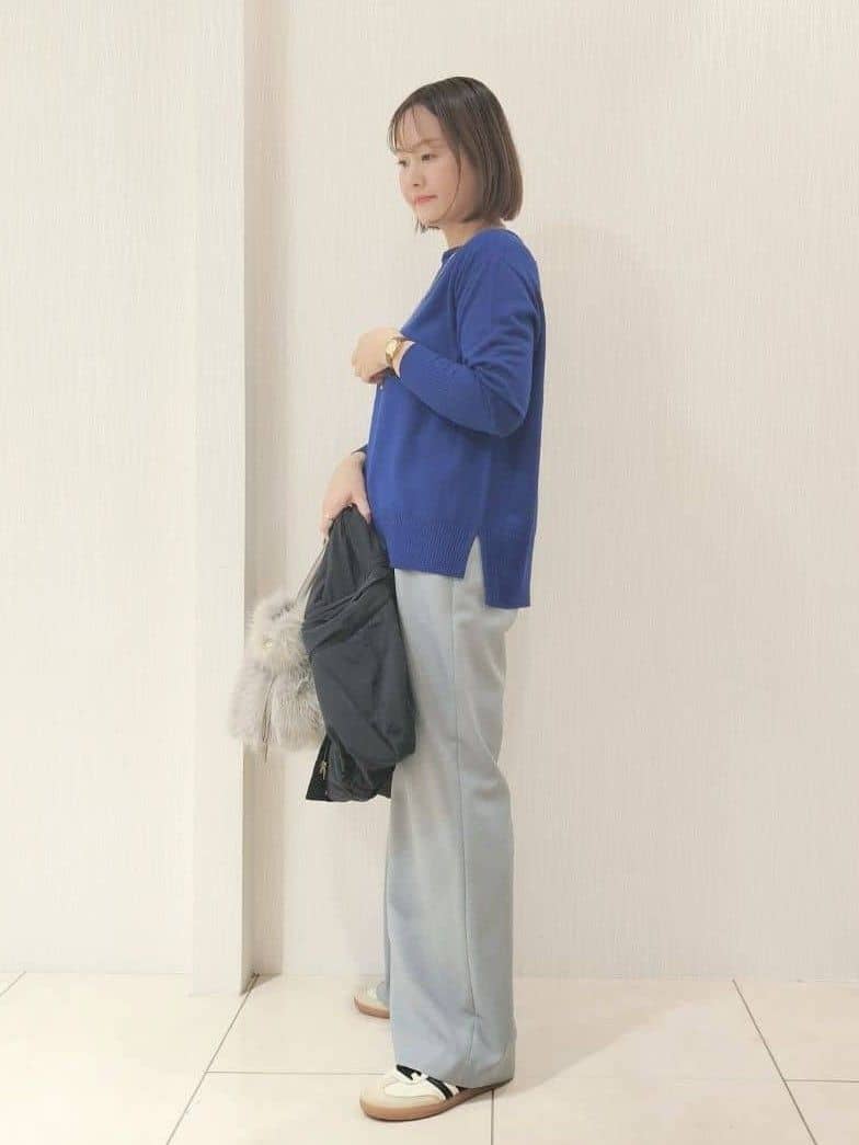 naokoさんの「UNTITLED｜【8色展開/体型カバー】魅せるタイムレスニット」を使ったコーディネート
