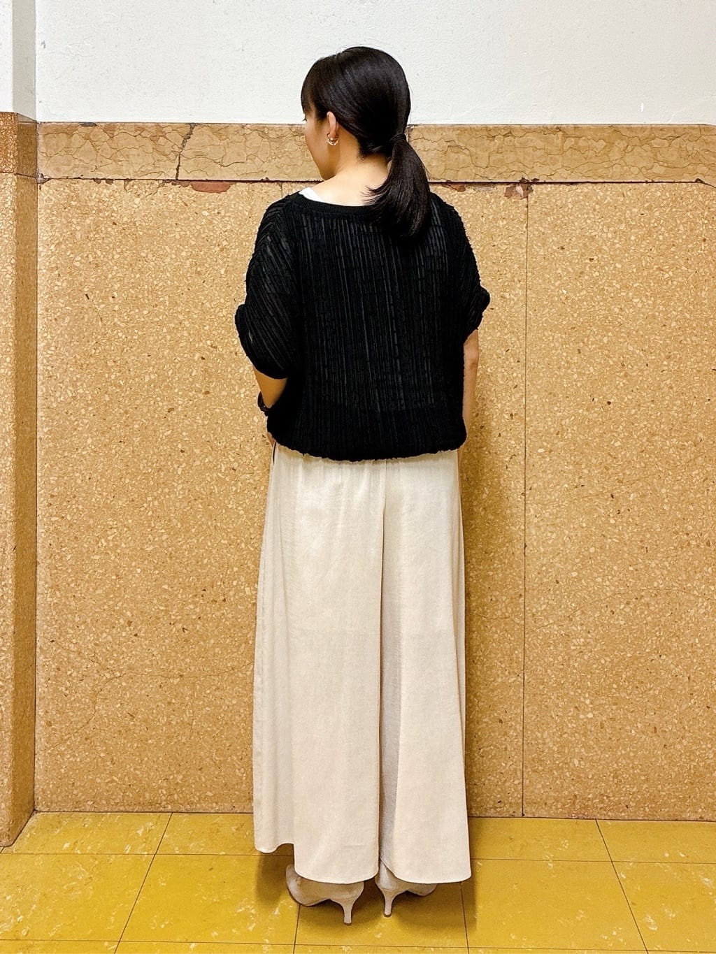 hattoriさんの「INDIVI｜【洗える／前後2WAY】インナータンクトップ」を使ったコーディネート