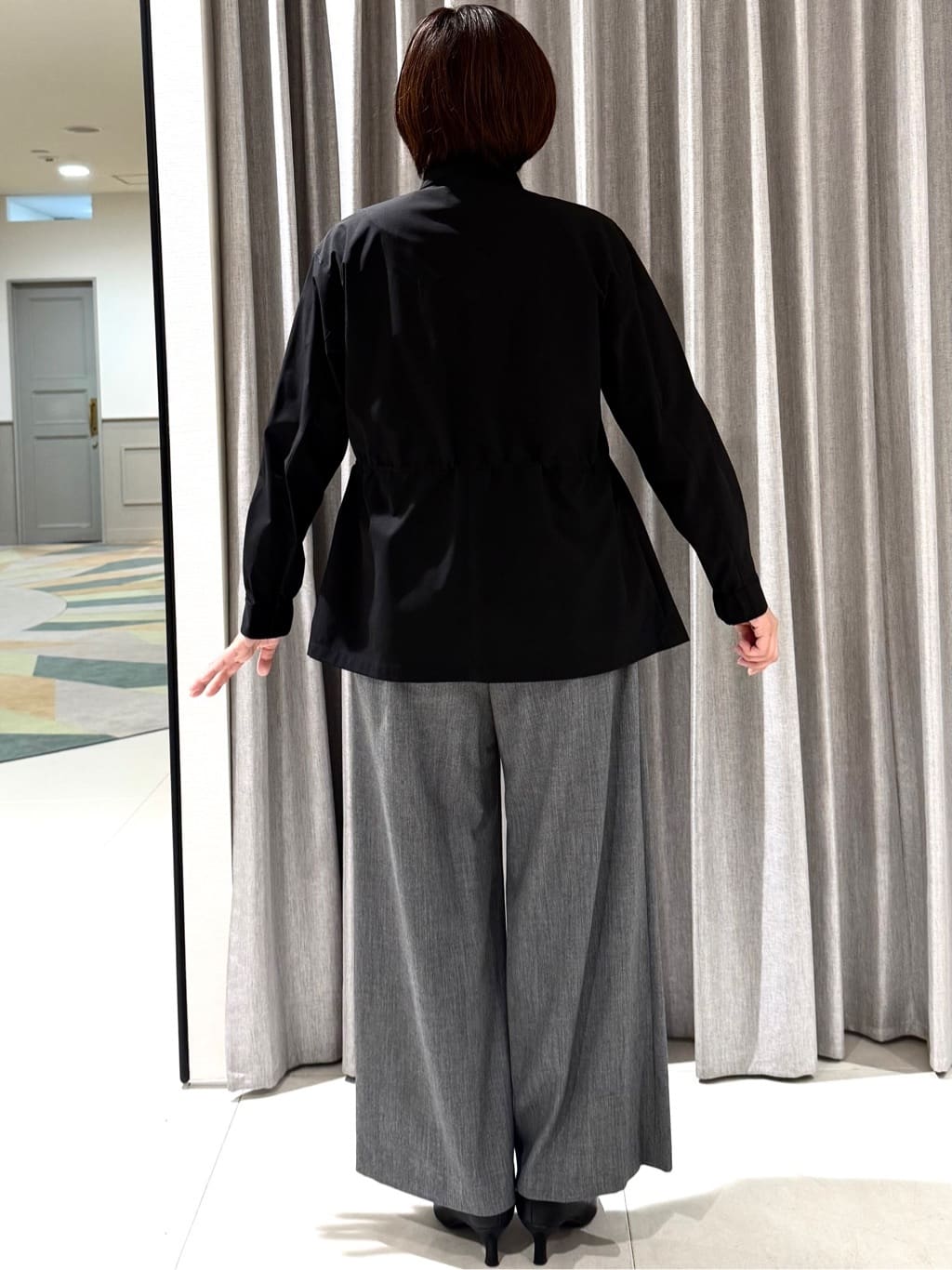 Satさんの「COUP DE CHANCE｜【すっきりシルエット】ワイドクロップドパンツ」を使ったコーディネート