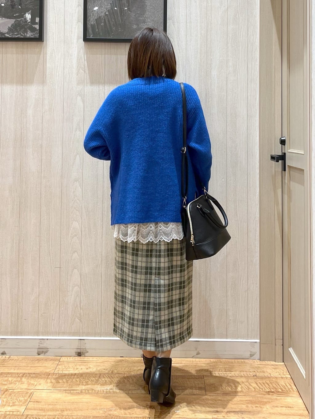 shirayuuuさんの「SHOO･LA･RUE｜【S-LL/洗濯機可】ふわふわが魅力 ハイネックニットプルオーバー」を使ったコーディネート