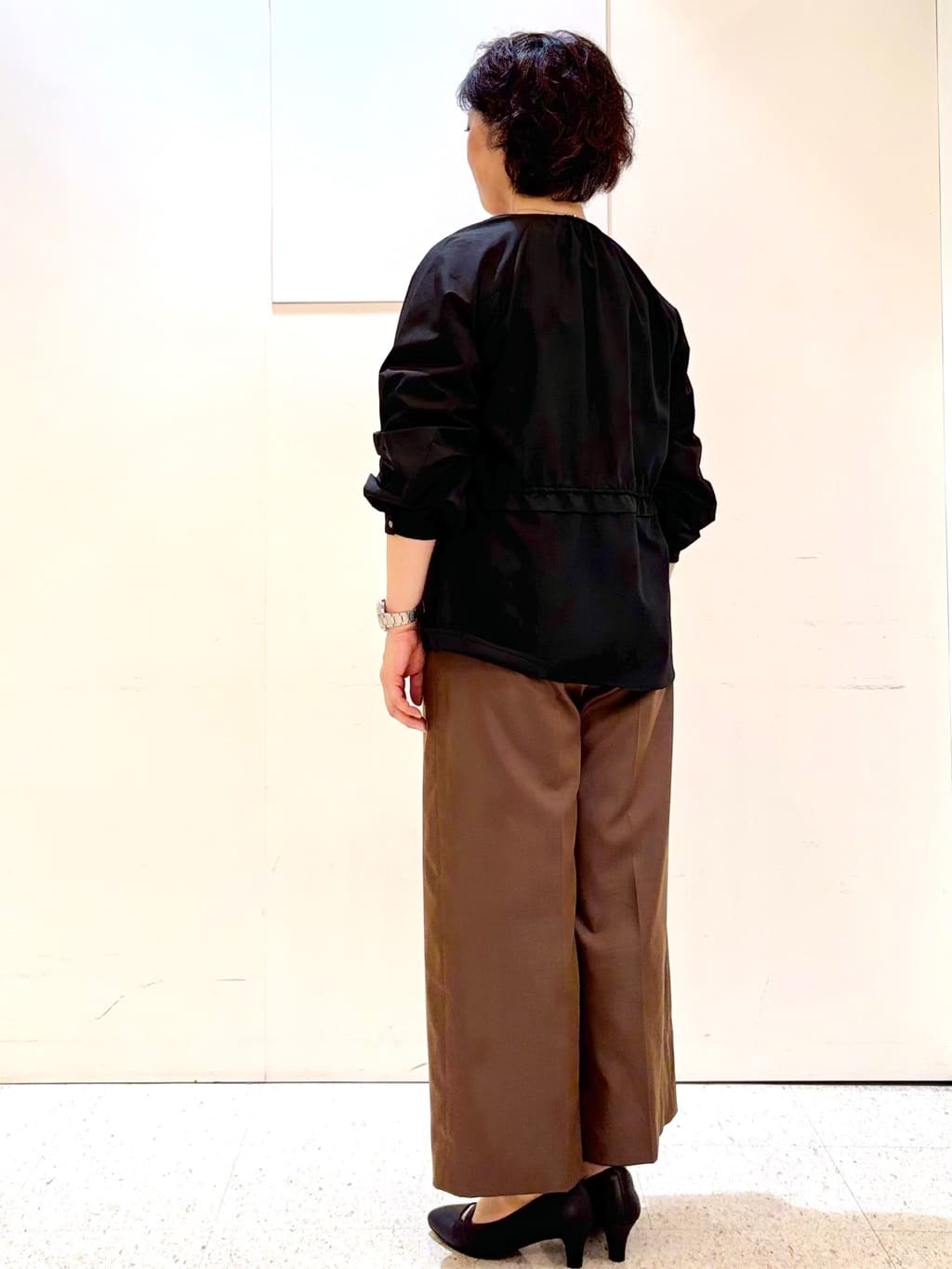 ヤスコさんの「Reflect｜【パンツにもスカートにも合わせやすい◎】ライティブルゾン」を使ったコーディネート