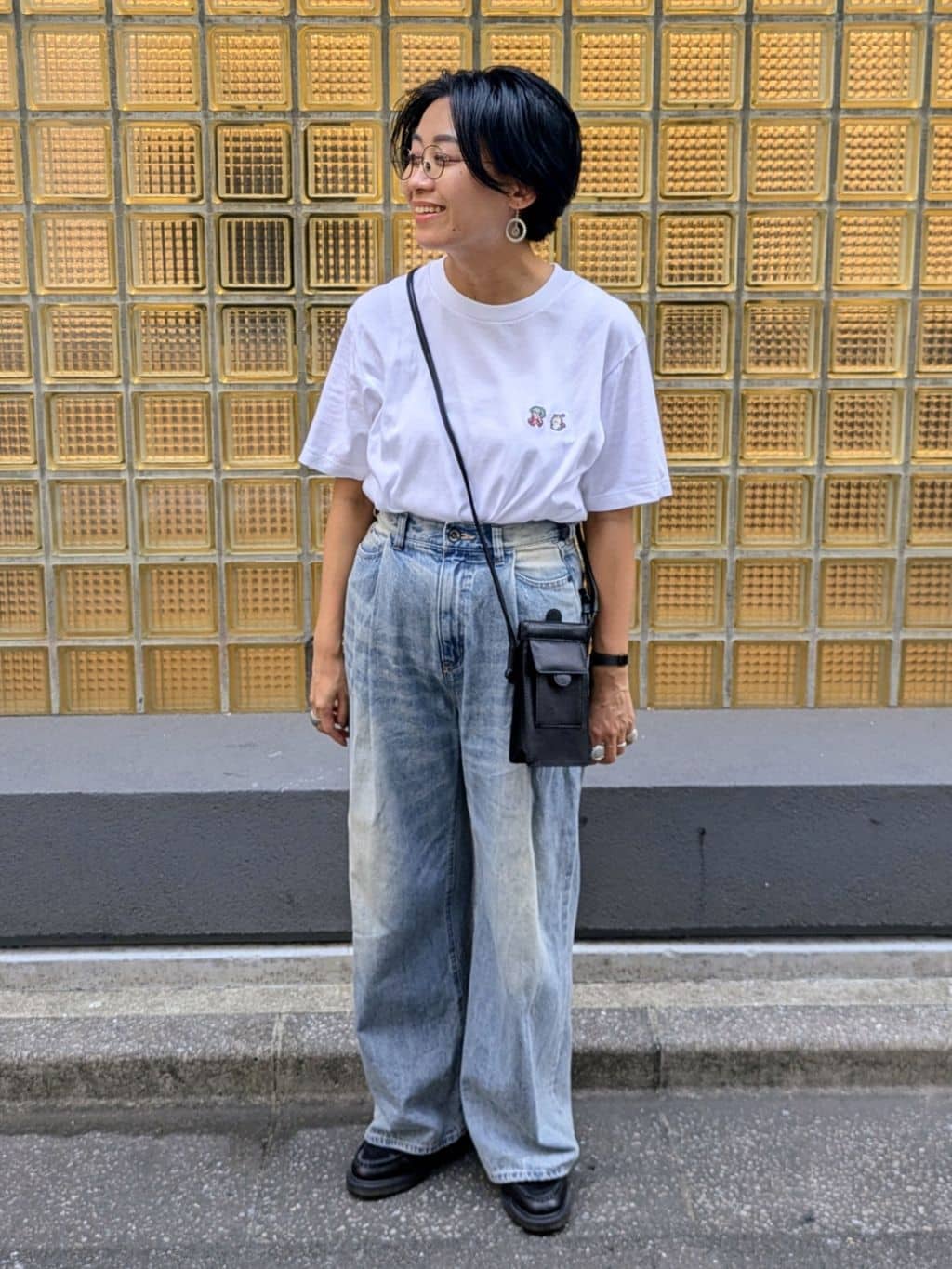 MTさんの「HIROKO HAYASHI｜BARBERA(バルベーラ)スマホポシェット」を使ったコーディネート