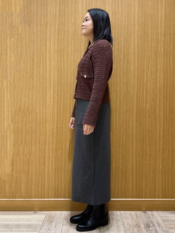 aさんの「OPAQUE.CLIP｜カシミヤブレンドウールチェスターコート」を使ったコーディネート