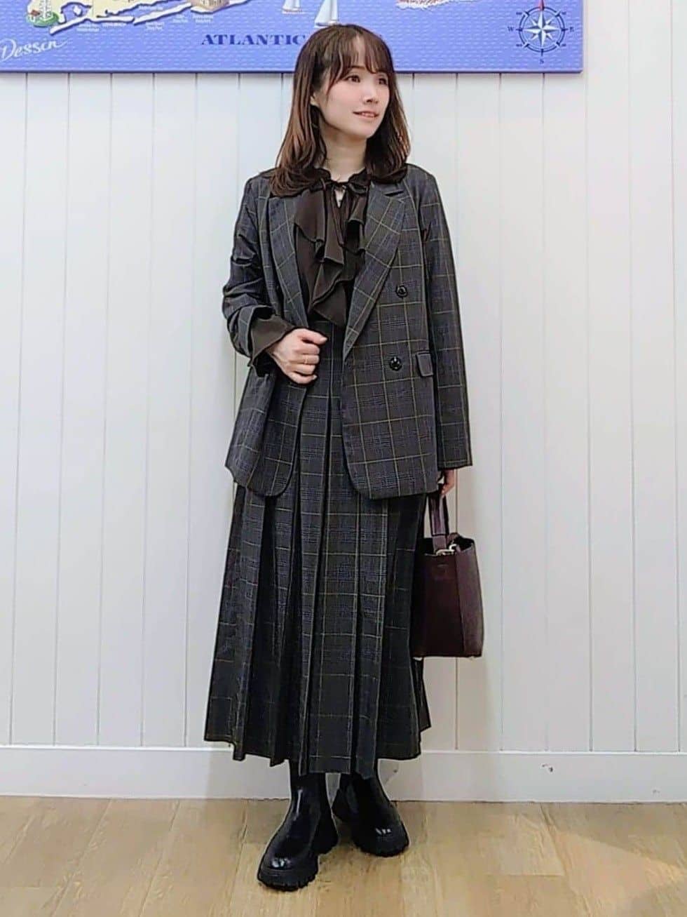 itoさんの「Dessin｜【洗える】ダブルブレストジャケット」を使ったコーディネート