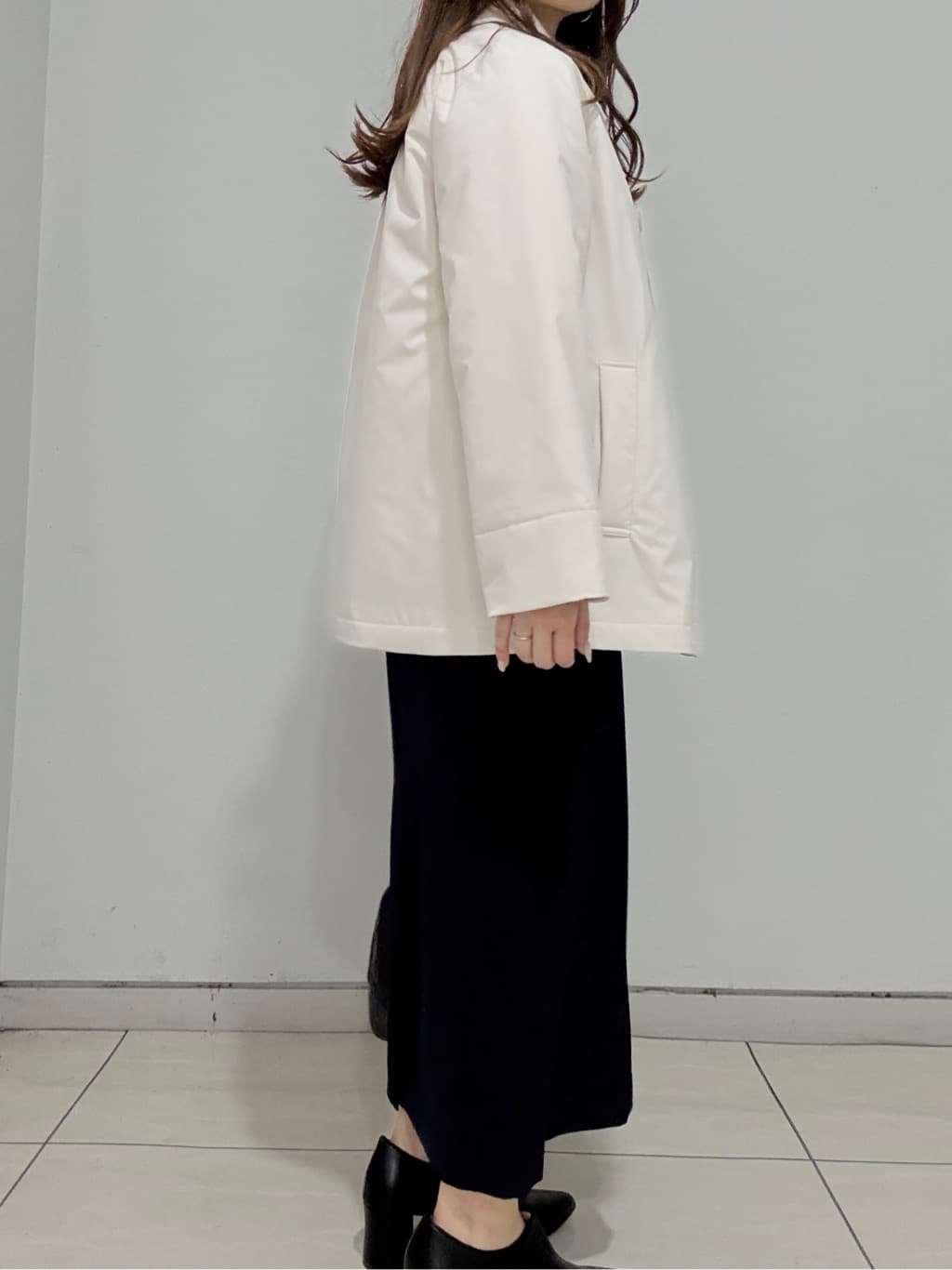 kahoさんの「INDIVI｜スリットブーティ」を使ったコーディネート