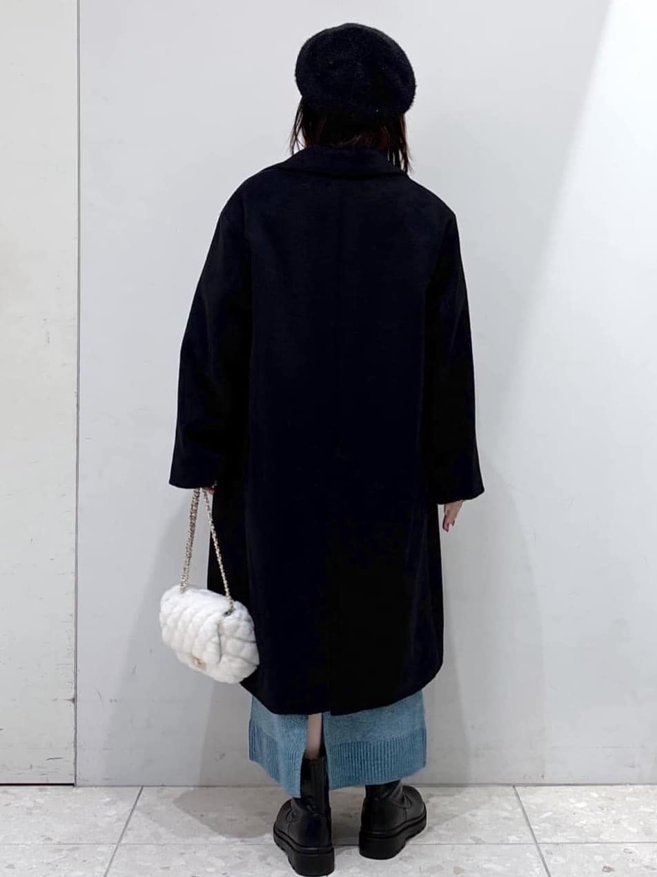 mameさんの「OPAQUE.CLIP｜カシミヤブレンドウールチェスターコート」を使ったコーディネート