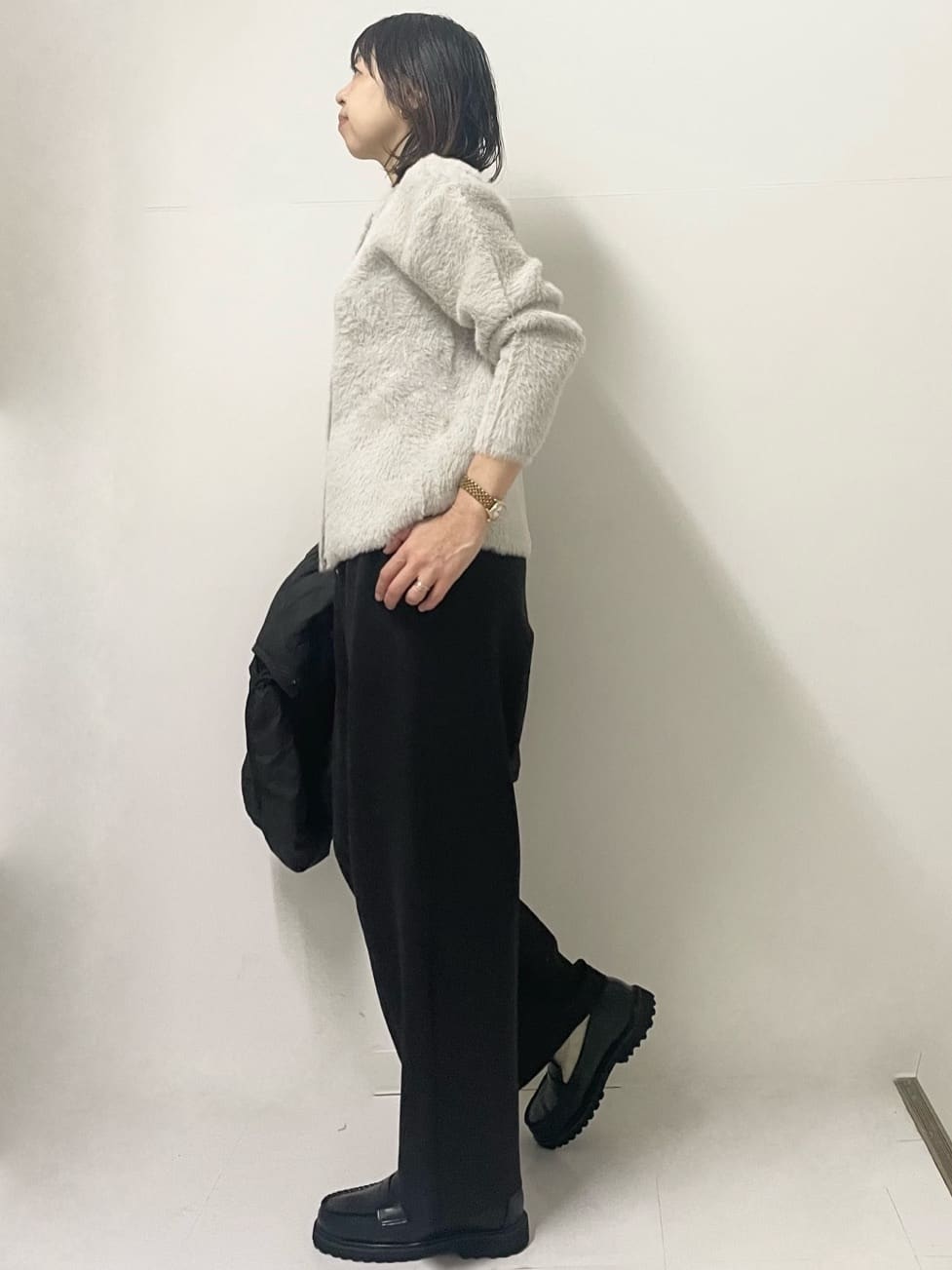 ISOさんの「Dessin｜【洗える】カーヴィパンツ」を使ったコーディネート