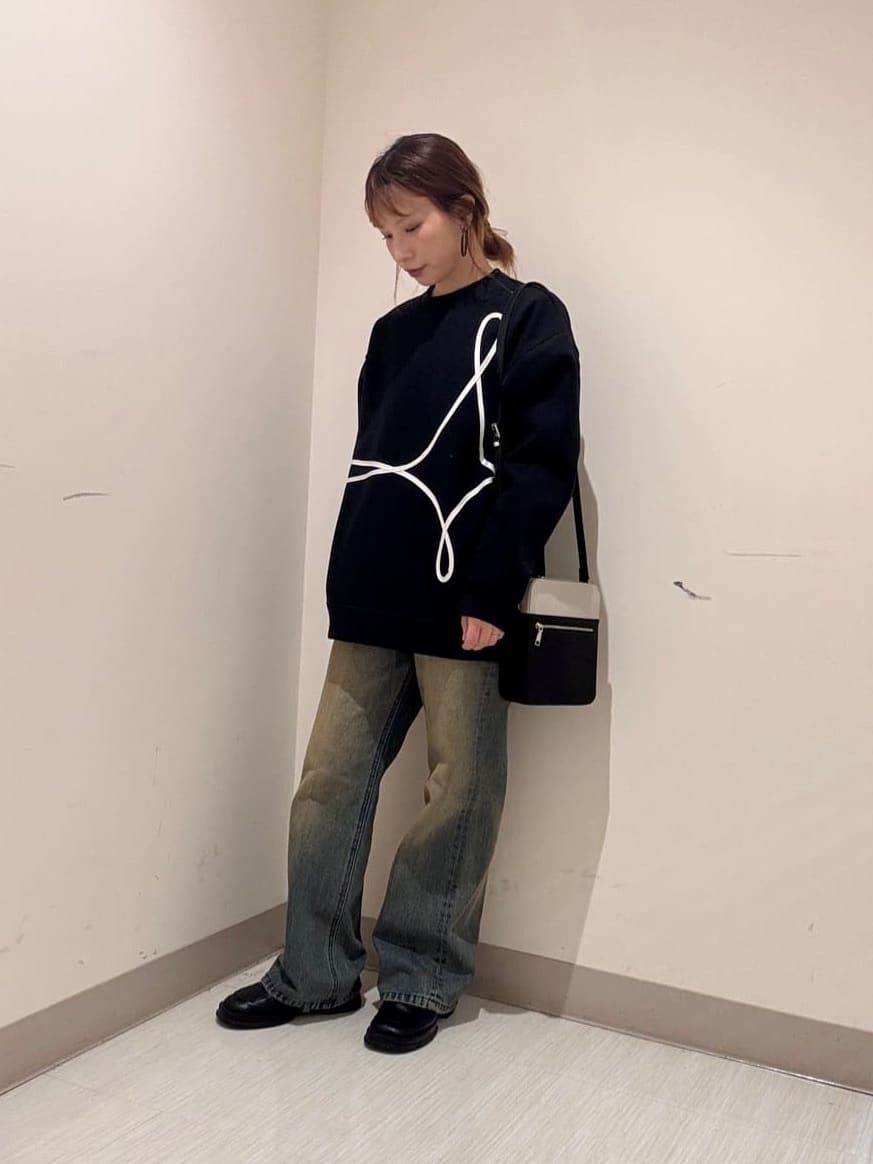 S.A.Oさんの「tk.TAKEO KIKUCHI｜テープブライトスウェット」を使ったコーディネート