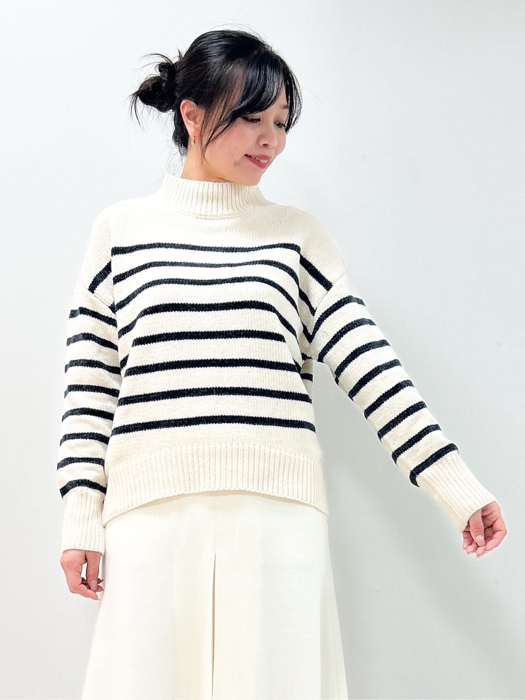 Kaiさんの「Dessin｜【撥水・2WAY】ミュラーダウンコートミドル丈」を使ったコーディネート