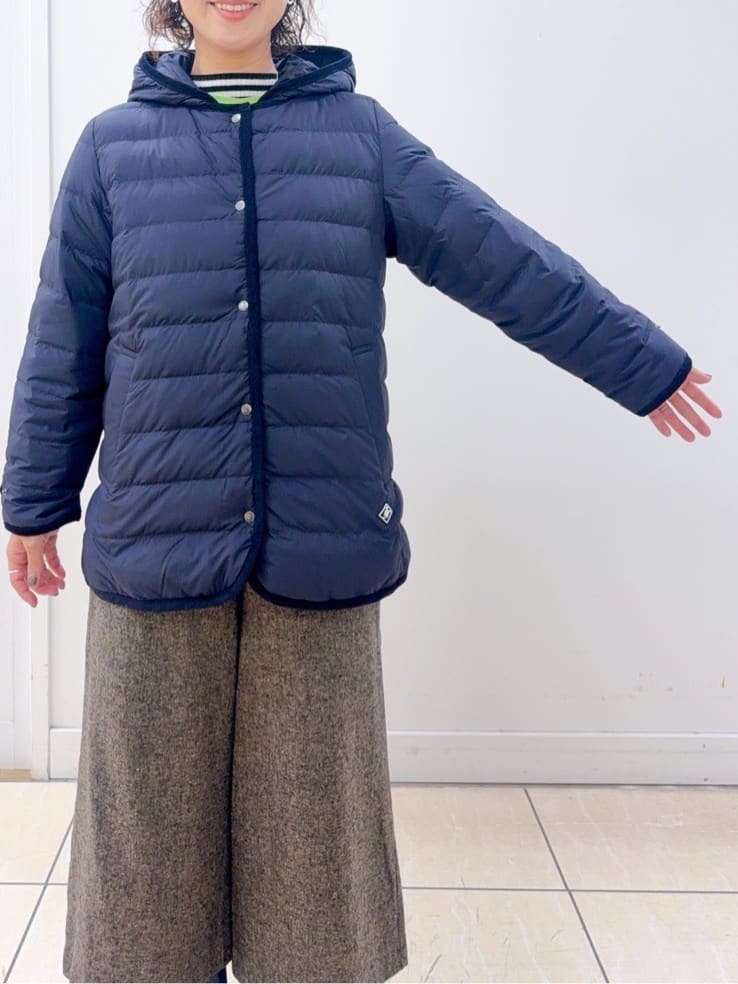 Osawaさんの「Dessin｜【撥水・2WAY】ミュラーダウンコートミドル丈」を使ったコーディネート