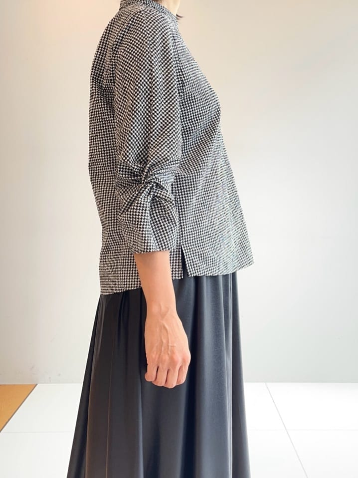 murayamaさんの「INDIVI｜【軽く羽織れる！】ダブルジャケット」を使ったコーディネート