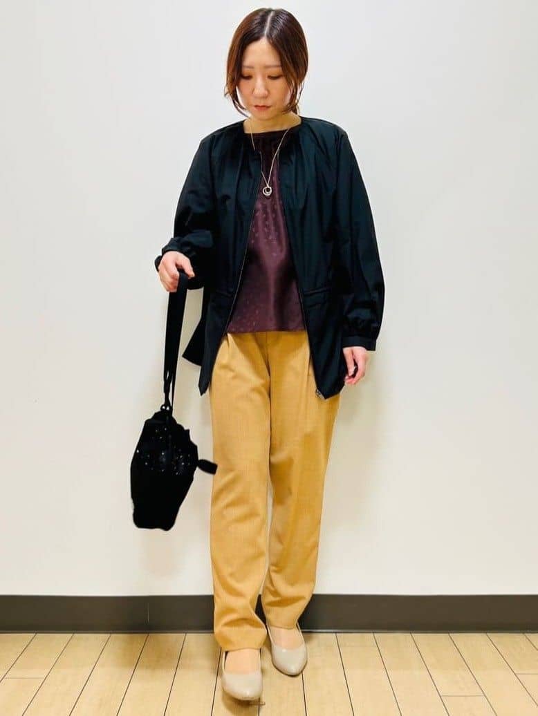 miiiさんの「Reflect｜【パンツにもスカートにも合わせやすい◎】ライティブルゾン」を使ったコーディネート