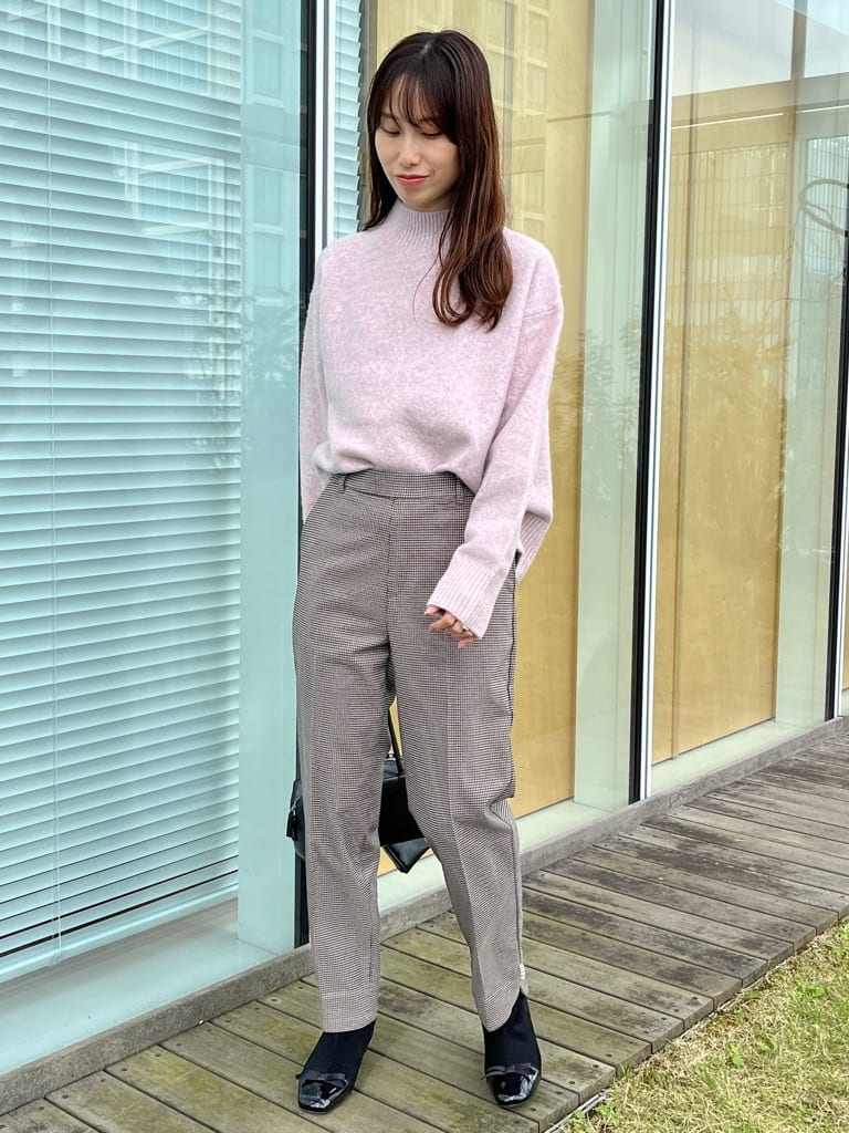 はばさんの「Couture brooch｜【5色展開】やわらかヤクライクニット」を使ったコーディネート