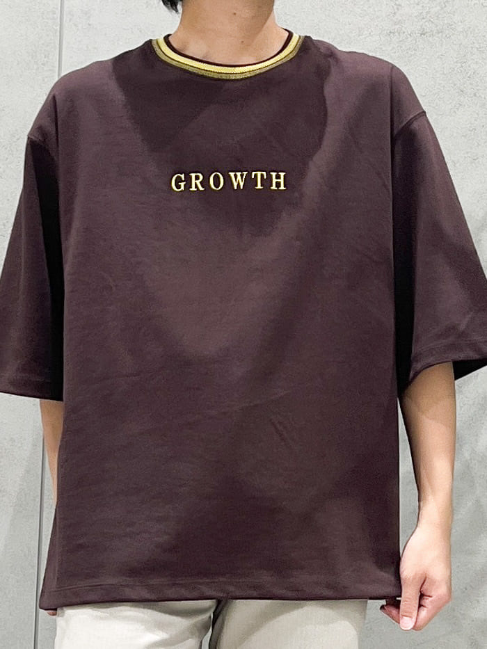 SHI-MAさんの「THE SHOP TK｜配色刺繍6分袖Tシャツ 【ビッグシルエット／洗濯機OK】」を使ったコーディネート