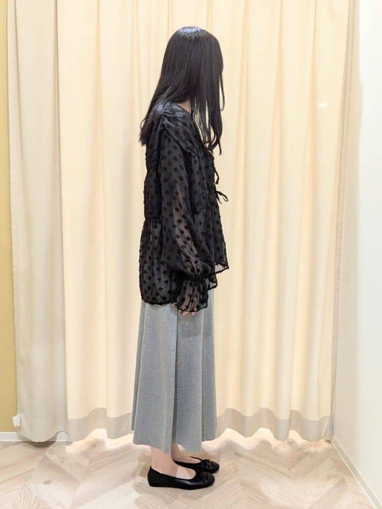 hinaさんの「SHOO･LA･RUE｜【S-LL/ひんやり/前後2WAY】シンプルだから使いやすい テレコTシャツ」を使ったコーディネート