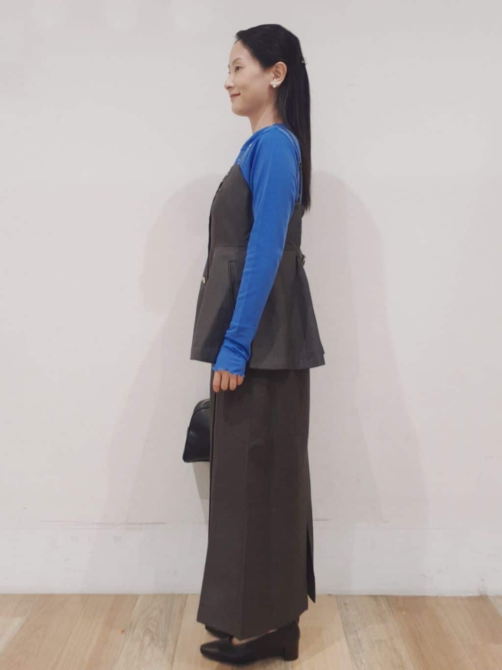 にこさんの「grove｜【カセット服】主役級キャミビスチェ」を使ったコーディネート