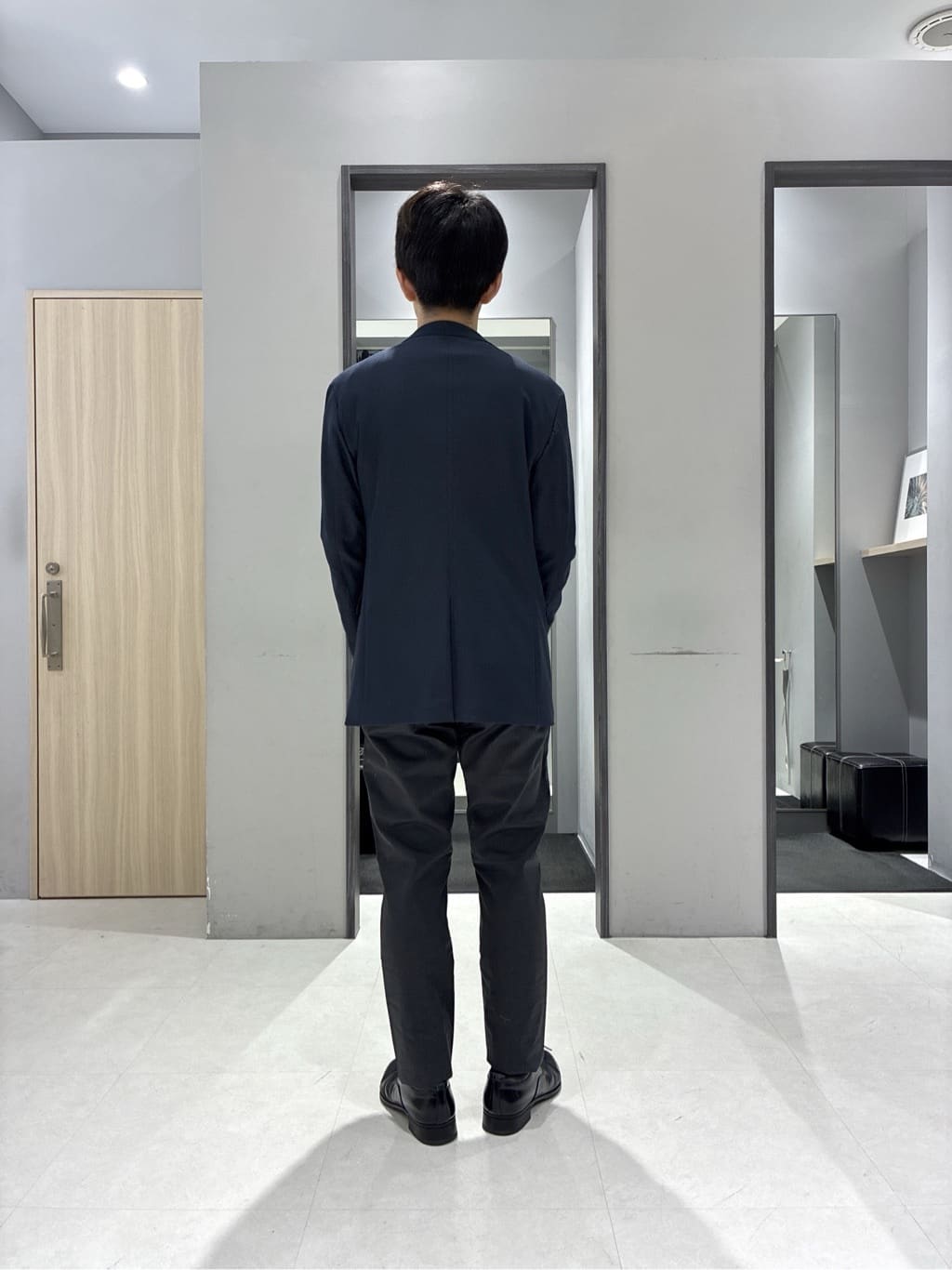わいずみさんの「TAKEO KIKUCHI｜【360&deg;ストレッチ／セットアップ対応】None Of Stress ジャケット」を使ったコーディネート