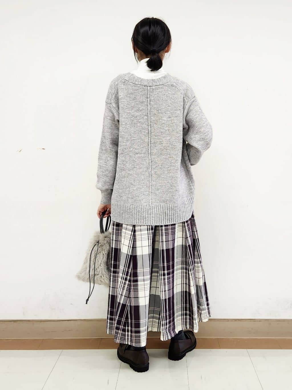 naraさんの「Dessin｜【洗える】ウォームソフトカーディガン」を使ったコーディネート