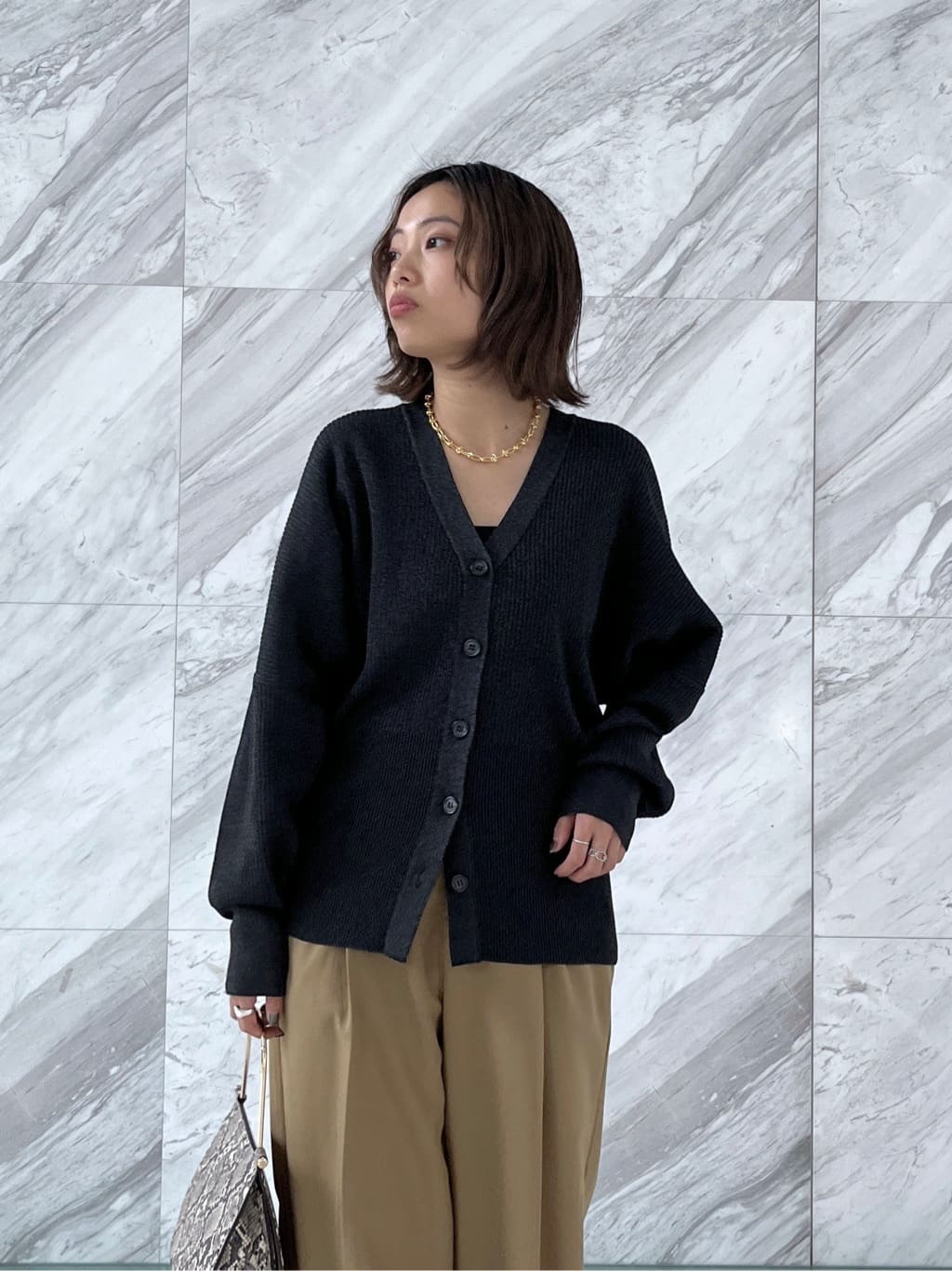 Harukaさんの「INDIVI｜Timeless｜モードスラックス」を使ったコーディネート