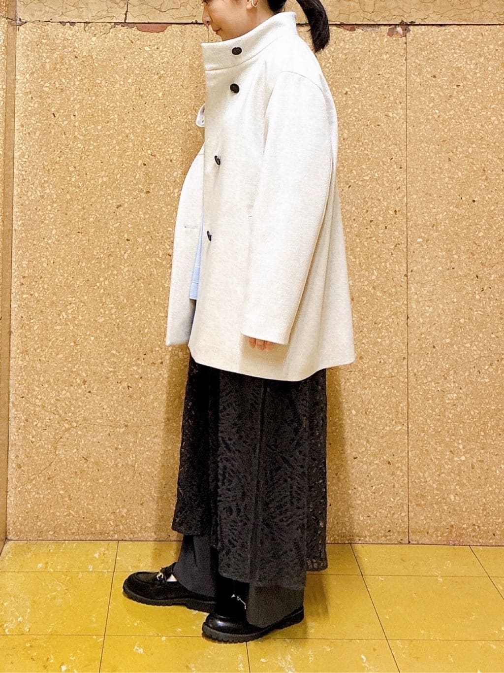hattoriさんの「INDIVI｜【UVケア／SETUP可能】エアリージョーゼット ワイドパンツ」を使ったコーディネート