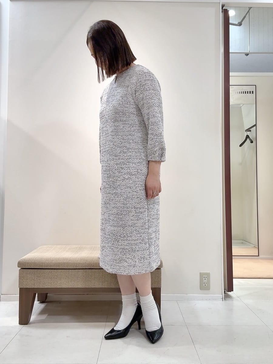 YUIさんの「UNTITLED｜【洗える/軽羽織り】マシュマロタッチ　スエード調コート」を使ったコーディネート