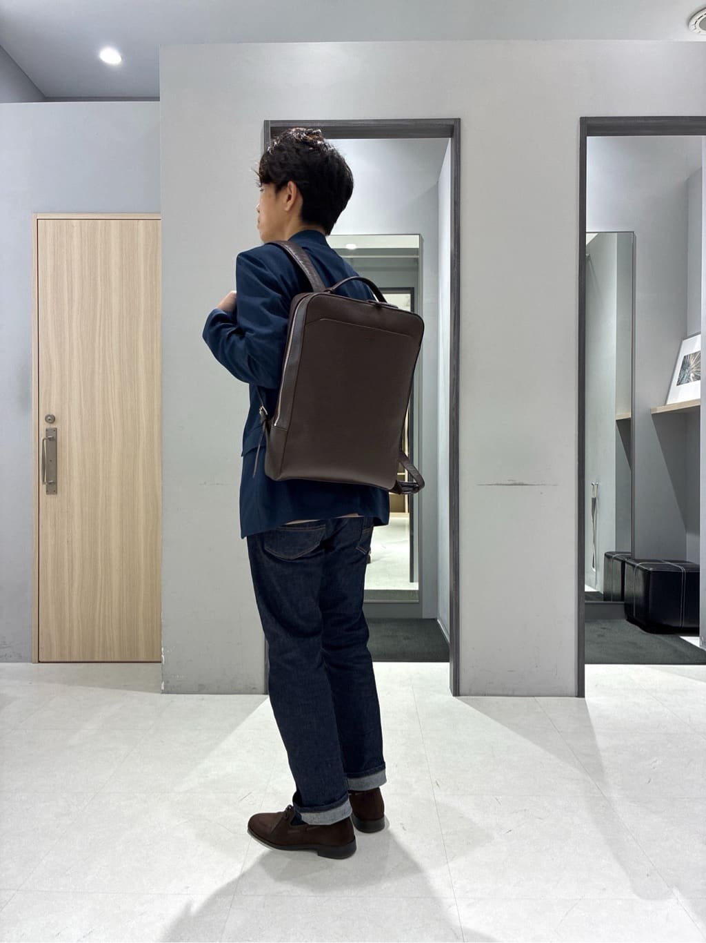 わいずみさんの「TAKEO KIKUCHI｜【COOL CITY WEAR】アーバンクール ジャケット /接触冷感・吸水速乾」を使ったコーディネート
