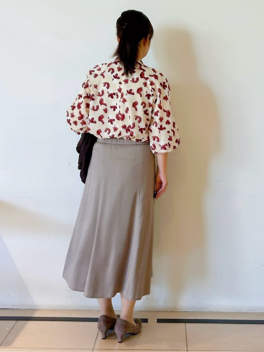 ひーさんの「Reflect｜【ライトアウター／ゆったり羽織れる／気軽な羽織りに◎】ライトブルゾン」を使ったコーディネート
