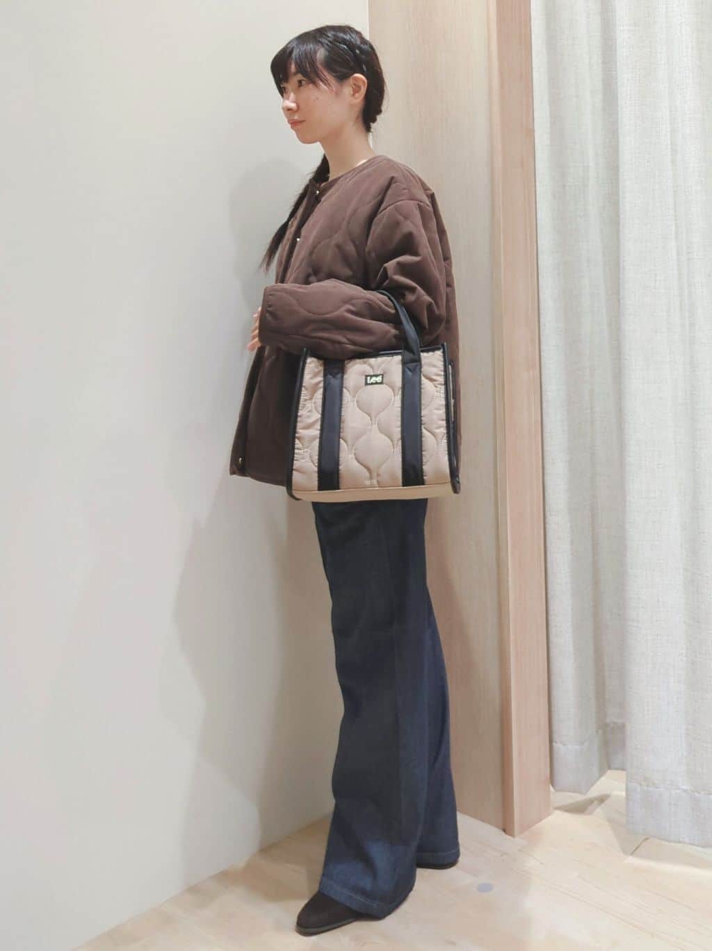 Yuiさんの「grove｜【2WAY・リバーシブル】大人が着たい上品コーデュロイジャケット」を使ったコーディネート