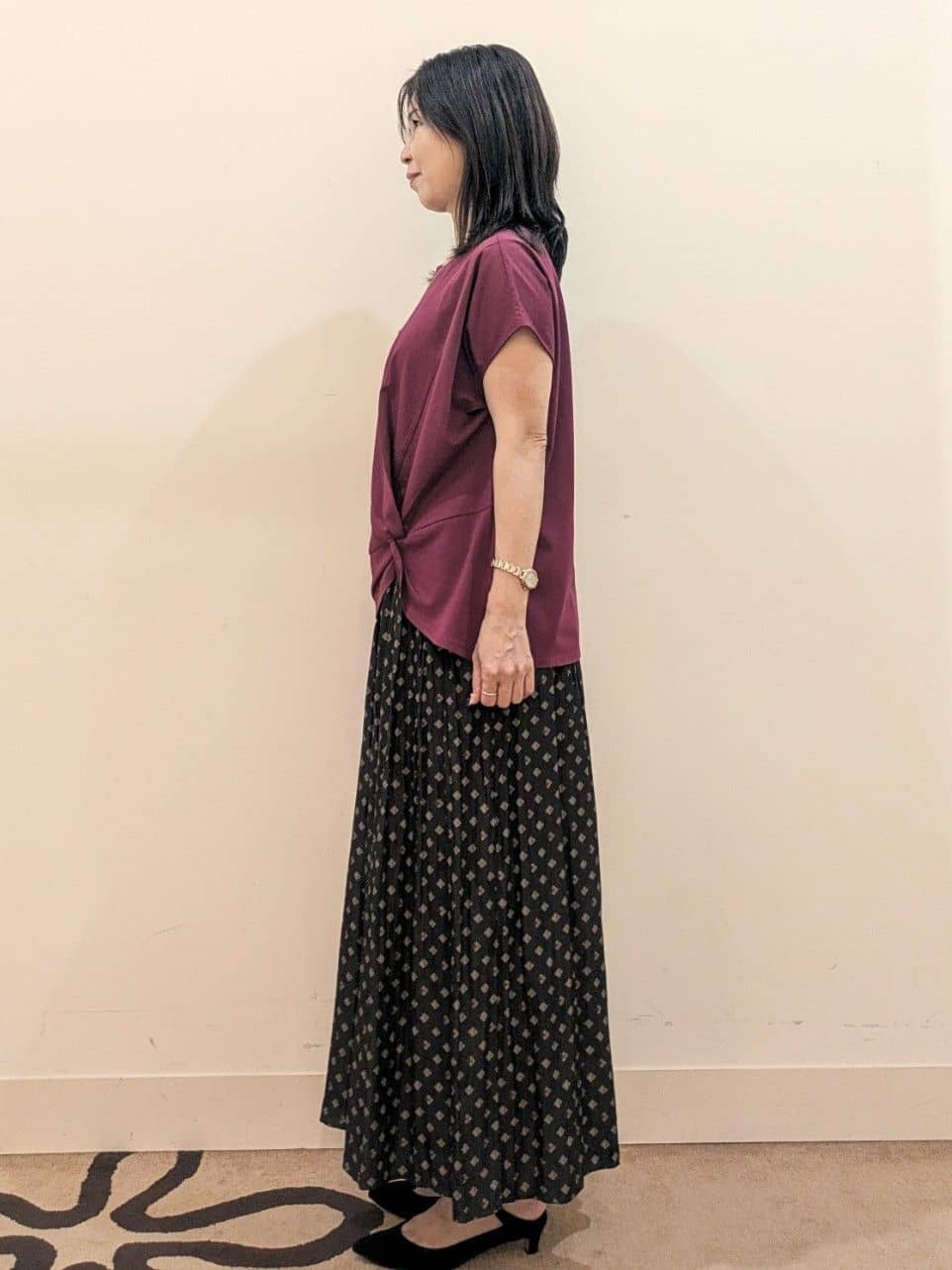 laverさんの「UNTITLED｜【洗える/Tシャツ】ツイストプルオーバー」を使ったコーディネート