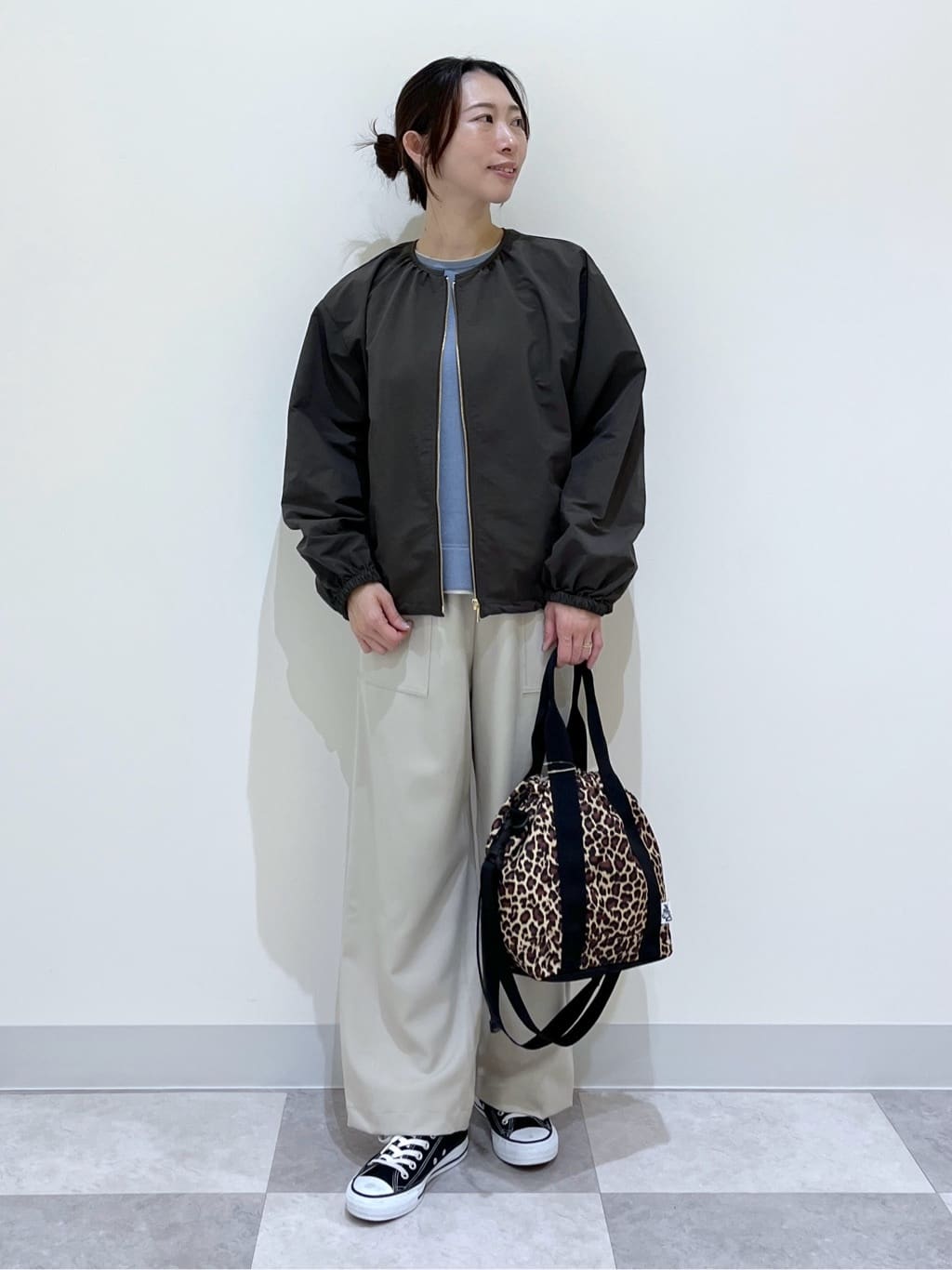 canaさんの「Dessin｜【ユニセックス/洗える】バイカラーニット」を使ったコーディネート
